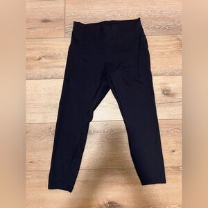 Lululemon Align Black Leggings With Pockets Size 12